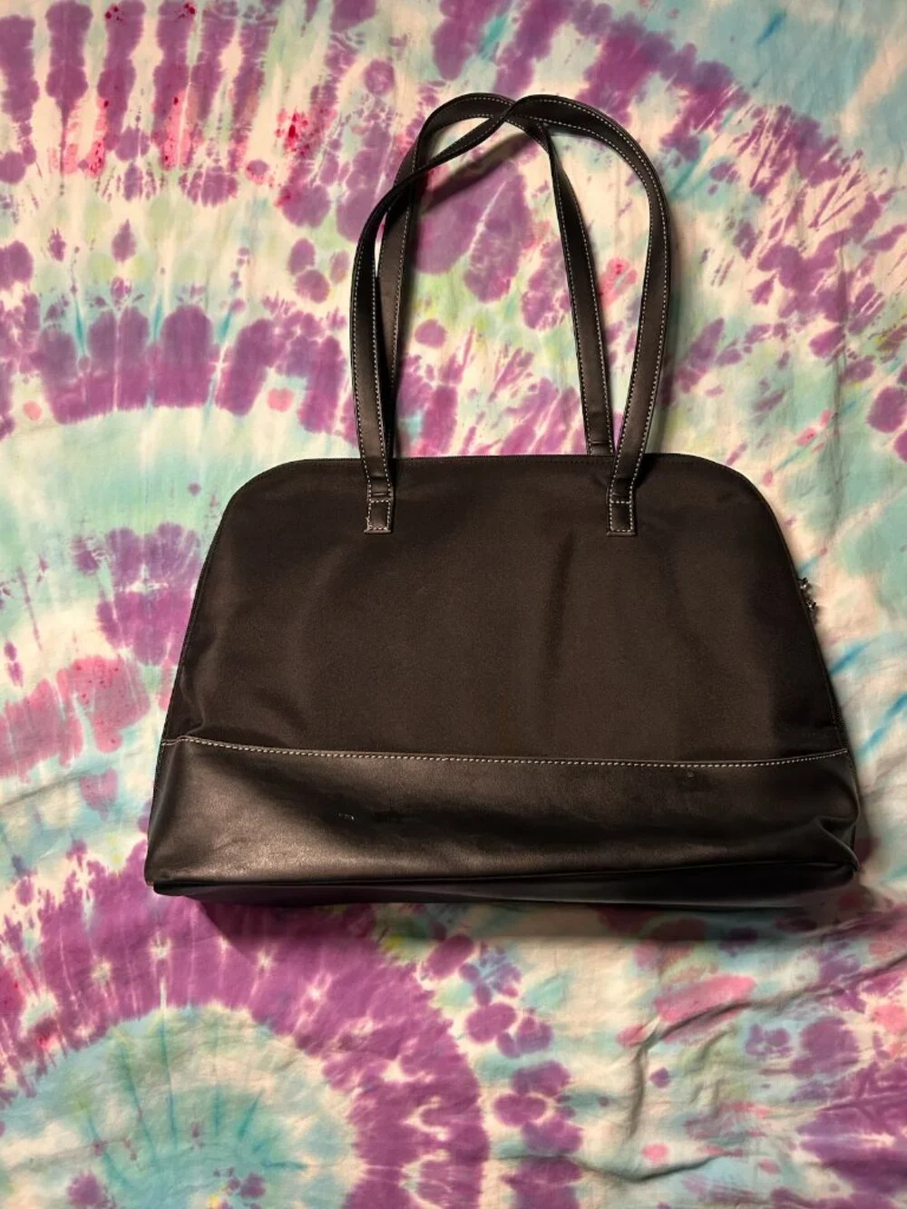 Women's Work Laptop Briefcase Bag with Hot Pink Lining